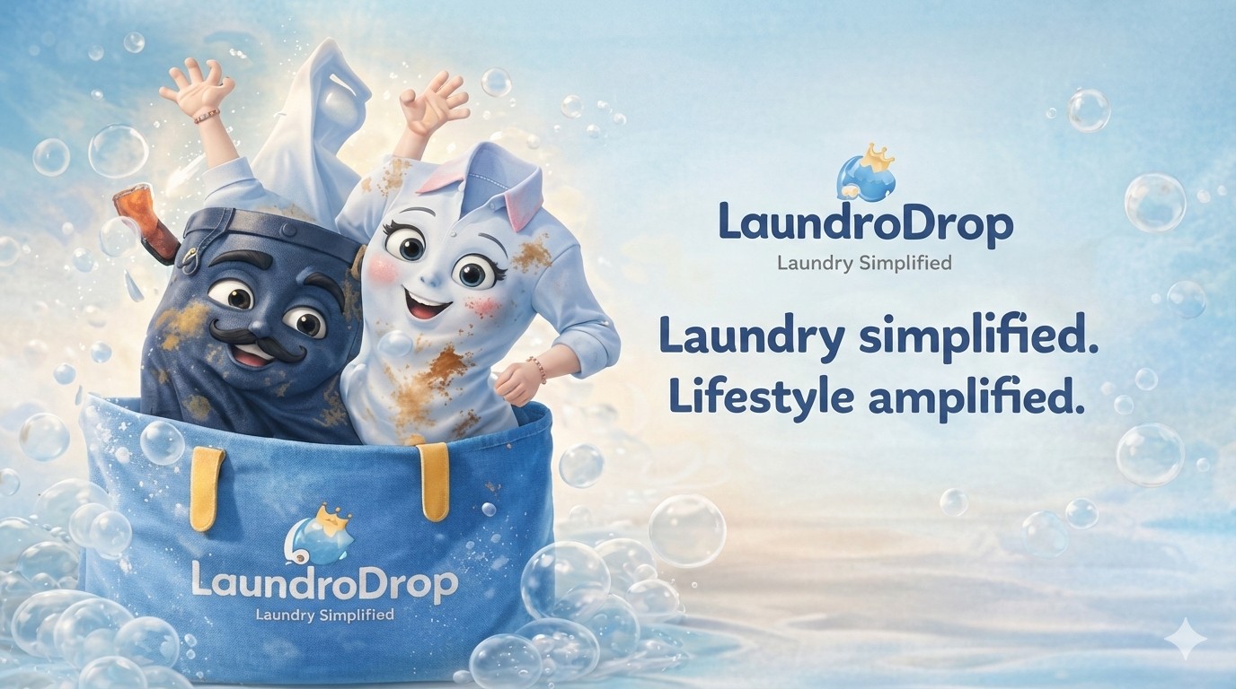 LaundroDrop Header